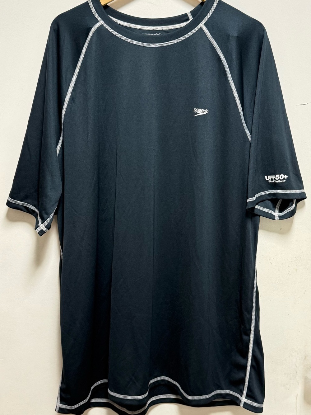 SpeedoRash Guard Shirt with White Trim